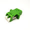 LC APC Duplex Enige Optische de Adapter Groene Kleur van de Wijzevezel
