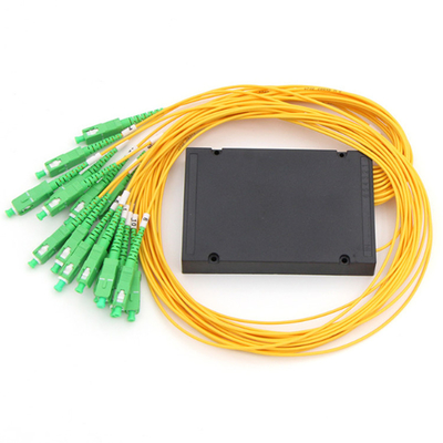 1x8 ABS het Optische de Splitserslas van de Cassettesvezel/Pigtailed-APC van Sc Type van Schakelaardoos