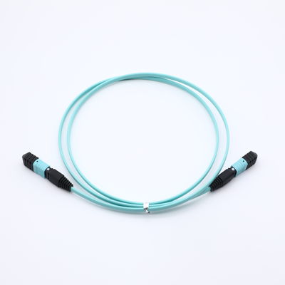 Blue Single Mode Low Insertion Loss Mpo Patch Cord
