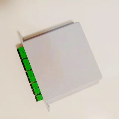 Het Type van toevoegingskaart Vezel Optische 1x8 PLC Splitser met de Schakelaar van Sc/Apc