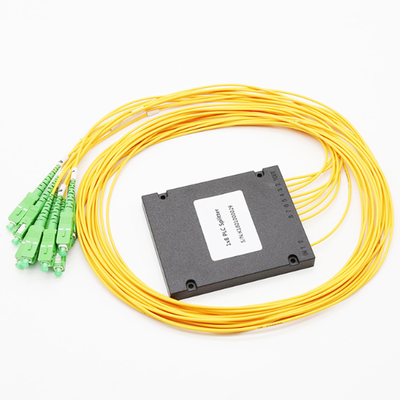 1x8 ABS het Optische de Splitserslas van de Cassettesvezel/Pigtailed-APC van Sc Type van Schakelaardoos