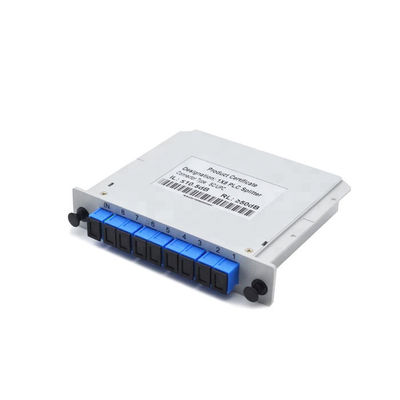 Cassettetype SC/UPC Blauwe Passieve 1x8 Plc Splitser
