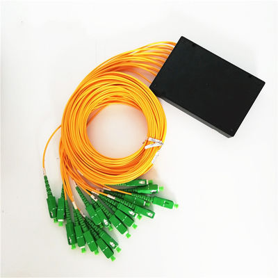 Zwarte Gele Sc-Apc 1m Abs Doos1x8 Plc Splitser